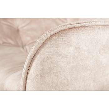 Barová stolička 41958 Milano Zamat Champange