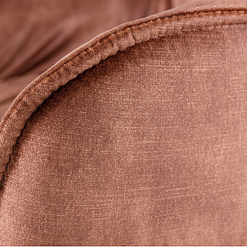 Barová stolička 41962 Milano Zamat Hnedá