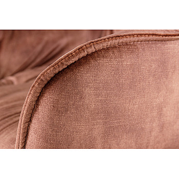 Barová stolička 41962 Milano Zamat Hnedá