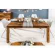 Rozkladací jedálenský stôl 35299 160/240x100cm Masív drevo Palisander Rozkladací jedálenský stôl 35299 160/240x100cm Masív drevo Palisander