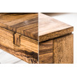 Rozkladací jedálenský stôl 35299 160/240x100cm Masív drevo Palisander Rozkladací jedálenský stôl 35299 160/240x100cm Masív drevo Palisander