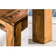 Rozkladací jedálenský stôl 35299 160/240x100cm Masív drevo Palisander Rozkladací jedálenský stôl 35299 160/240x100cm Masív drevo Palisander