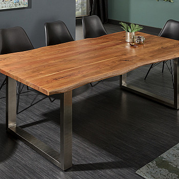 Jedálenský stôl 35944 200x100cm Masív drevo Acacia