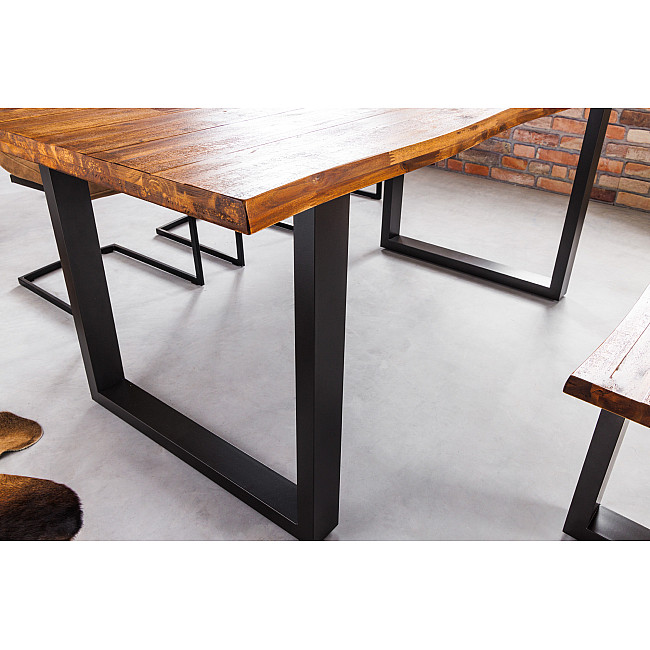 Jedálenský stôl 42047 180x90cm Masív drevo Acacia