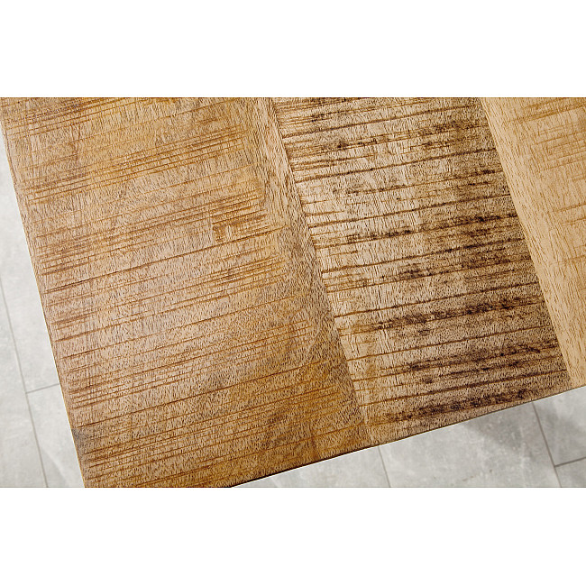 Jedálenský stôl 38656 160x90cm Masív drevo Mango prírodné