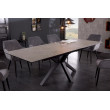 Rozkladací jedálenský stôl 41091 180/225x90cm Betón keramika Rozkladací jedálenský stôl 41091 180/225x90cm Betón keramika