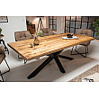 Jedálenský stôl 39443 180x90cm Masív drevo Mango prírodné