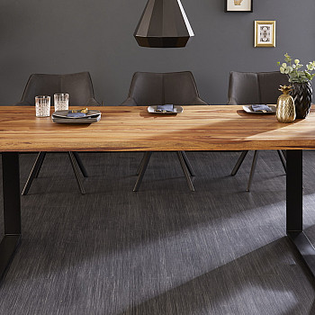 Jedálenský stôl 40818 180x90cm Masív drevo Palisander