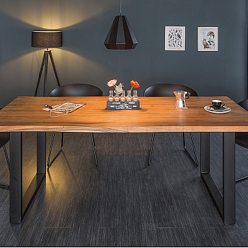 Jedálenský stôl Mammut 44512 200x90cm Masív drevo Acacia - PRODUKT JE SKLADOM U NÁS - 1Ks