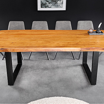 Jedálenský stôl Mammut 43789 200x100cm Masív drevo Acacia