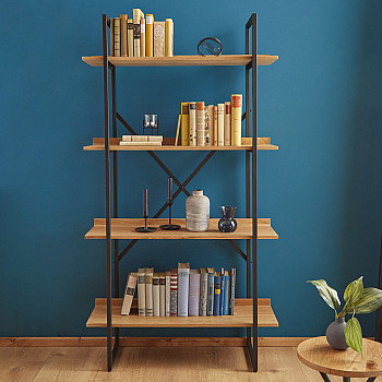 Knižnica/Regál 39705 90cm Dub