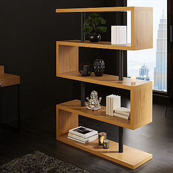 Knižnica/Regál 41214 120cm Snake Dub