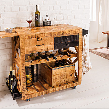 Barový stolík 42305 Mango drevo