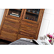 Komoda/Vitrína 22685 120cm Drevo Sheesham/Palisander