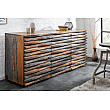 Komoda 39746 160cm Relief Drevo Sheesham/Palisander