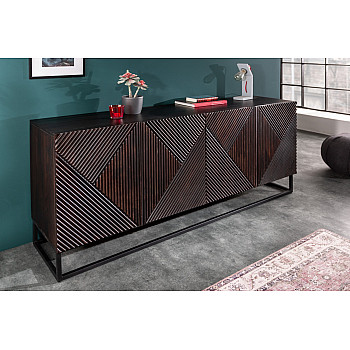 Komoda 40049 177cm Drevo Mango hnedá