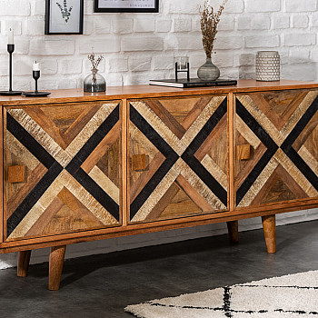 Komoda 40053 160cm Island Drevo Mango