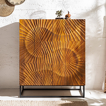 Komoda 40183 100cm Scorpion Drevo Mango hnedá - PRODUKT JE SKLADOM U NÁS - 1Ks