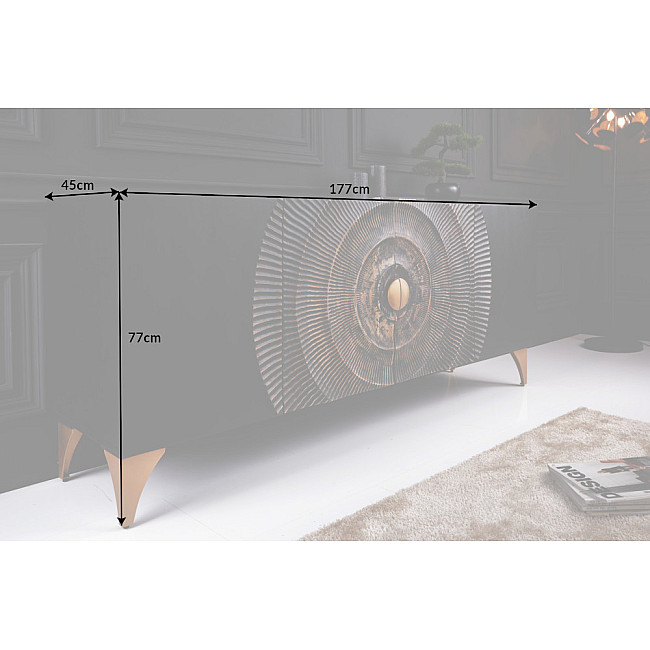 Komoda 41742 177cm Bailey Drevo Mango