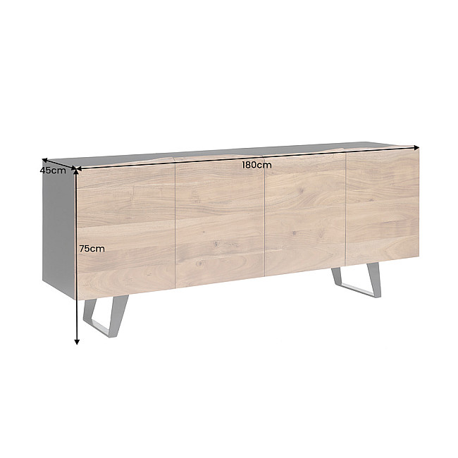 Komoda 43304 Artwork 180cm Drevo Acacia