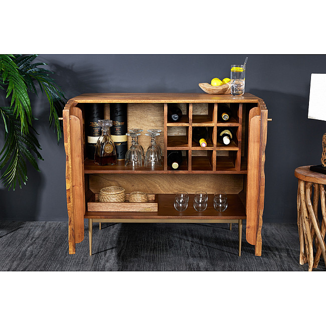 Komoda/Bar 43450 Stone 90cm Drevo Palisander