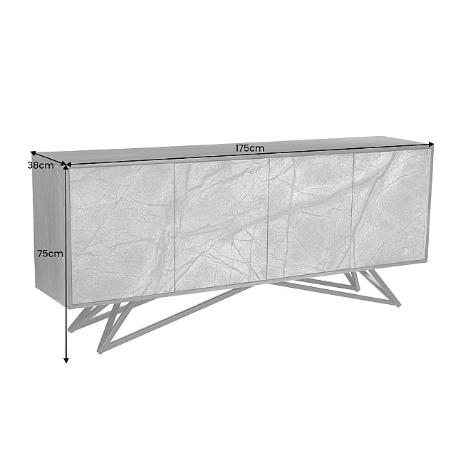 Komoda 43481 Soul 175cm Drevo Acacia