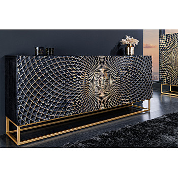 Komoda 44320 177cm Illusion Drevo Mango