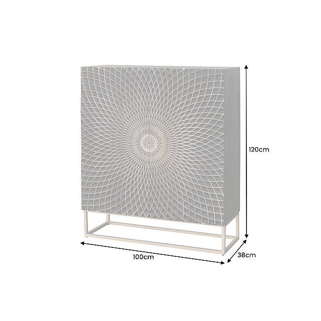 Komoda 44321 100cm Illusion Drevo Mango