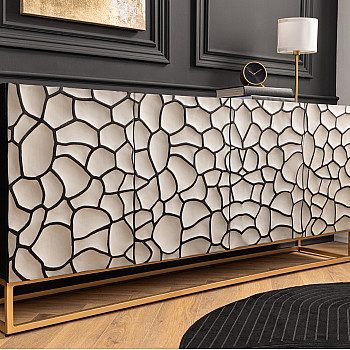 Komoda 44646 177cm Vulcano Drevo Mango