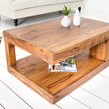 Konferenčný stôl 37438 90x60cm Drevo Palisander 