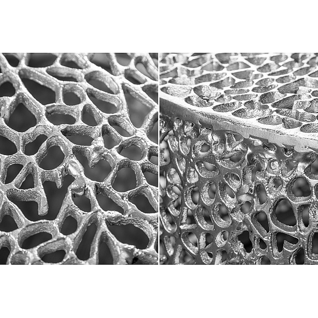 Konferenčný stôl 40284 120x70cm Aluminium Silver