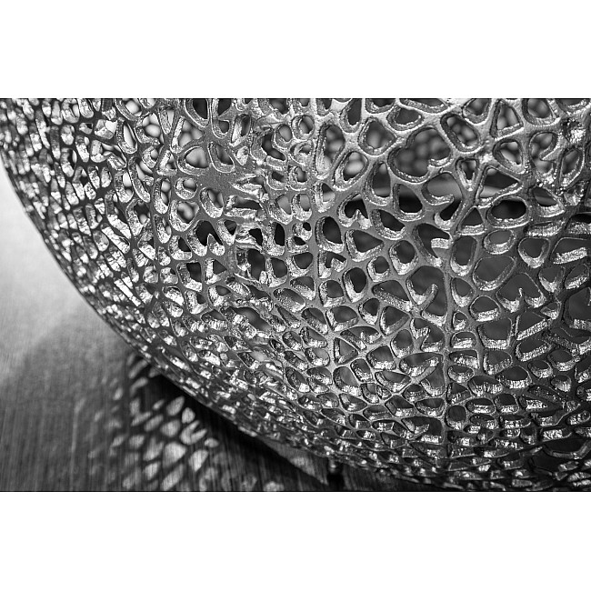 Konferenčný stôl 40286 80x80cm Aluminium Silver - PRODUKT JE SKLADOM U NÁS - 1Ks