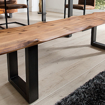 Lavica 37609 160cm Masív drevo Acacia