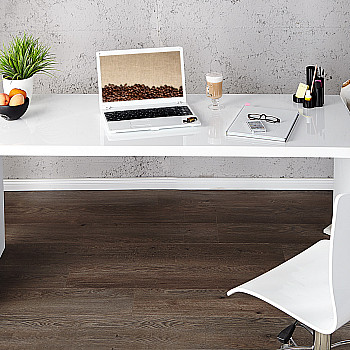 PC - stolík 36024 140x60cm Biely vysoký lesk