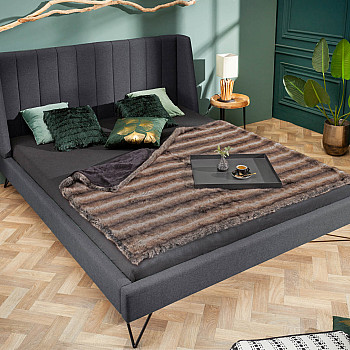 Posteľ 40763 160x200cm La Beaute Antracit