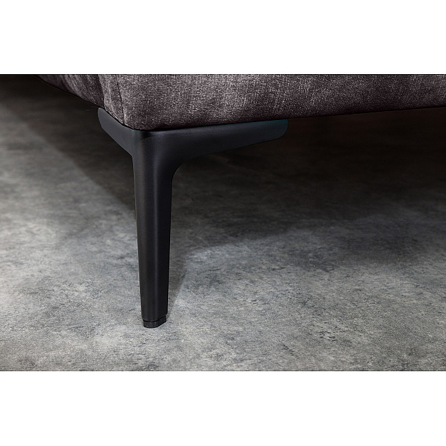 Posteľ 41669 160x200cm Boutique Zamat Tmavošedá