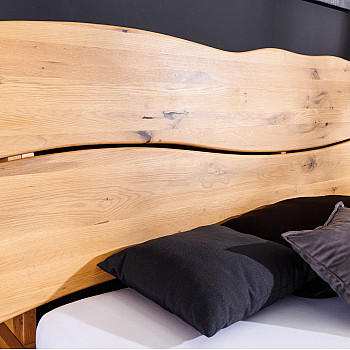 Posteľ 43556 180x200cm Amazonas Masív drevo Dub