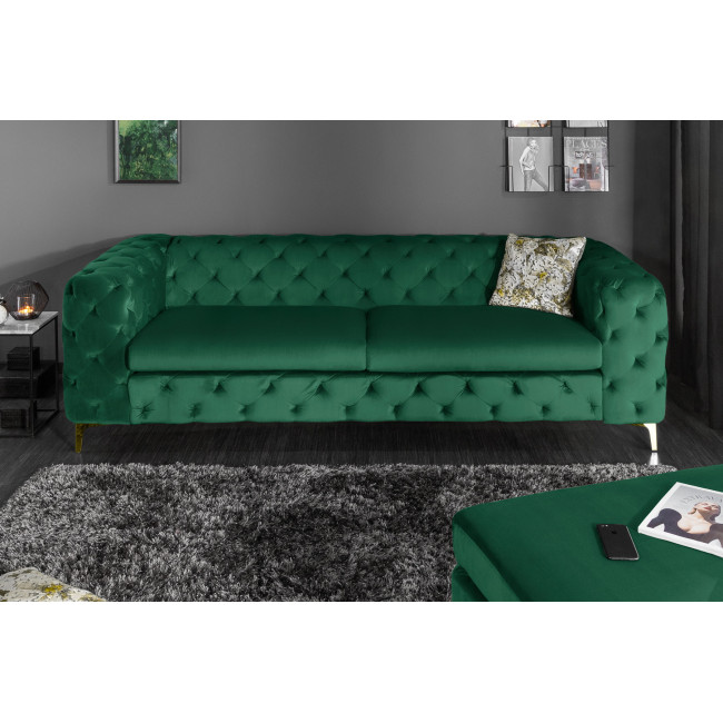 Sedacia súprava 39312 240cm Modern Barock - Zamat Smaragdovozelená Sedacia súprava 39312 240cm Modern Barock - Zamat Smaragdovozelená