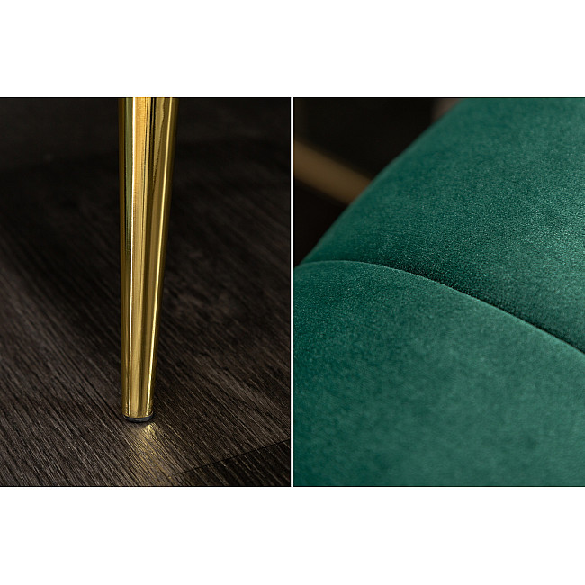 Sedacia súprava 40404 225cm Noblesse Zamat Smaragdovozelená