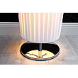 Stojaca lampa 1591 Biela Ø25cm - PRODUKT JE SKLADOM U NÁS - 1Ks Stojaca lampa 1591 Biela Ø25cm - PRODUKT JE SKLADOM U NÁS - 1Ks