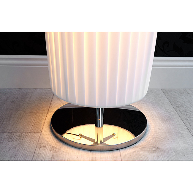Stojaca lampa 1591 Biela Ø25cm - PRODUKT JE SKLADOM U NÁS - 1Ks Stojaca lampa 1591 Biela Ø25cm - PRODUKT JE SKLADOM U NÁS - 1Ks