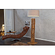Stojaca lampa 22442 Teak drevo prírodná