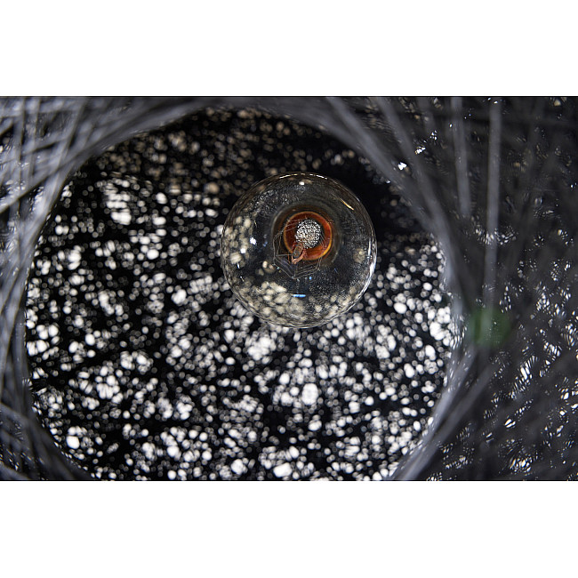 Stojaca lampa 40686 Cocooning 205cm Čierna