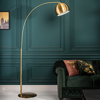 Stojaca lampa 40771 Big Bow 205cm Zlatá