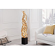 Stojaca lampa 43075 Vigne 150cm Prírodné recyklované drevo