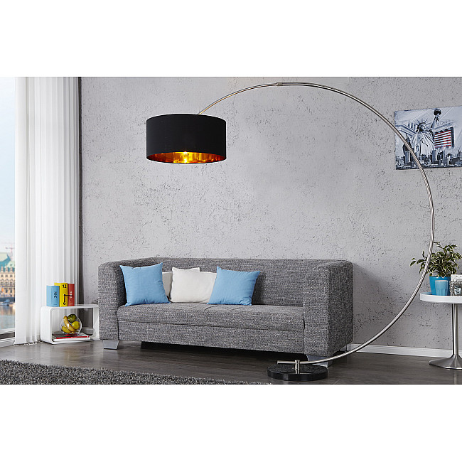 Stojaca lampa 5758 Polkruh Čierna Stojaca lampa 5758 Polkruh Čierna