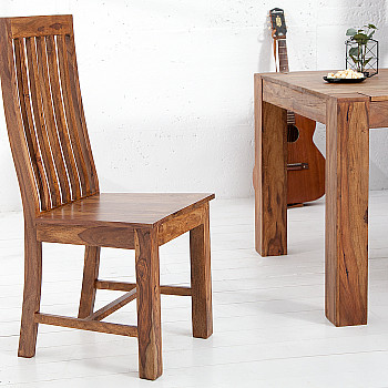 Stolička 17763 Drevo Sheesham/Palisander