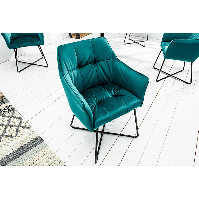 Stolička 41660 Loft Zamat Tyrkisová