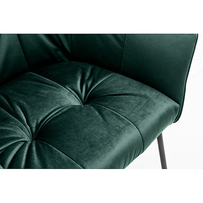 Stolička 41661 Loft Zamat Zelená