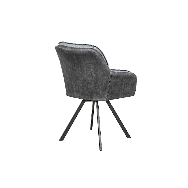 Stolička 39301 Lounger Šedá/Antracit - otočná